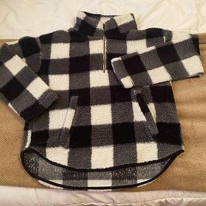 Sherpa Quarter Zip Jacket